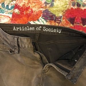 Articles of Society jeans sage